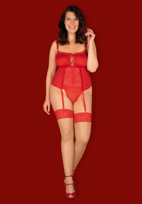 Gorset stringi komplet obsessive blossmina 6xl/7xl Gorset stringi komplet obsessive blossmina 6xl/7xl