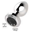 Korek analny plug stal metal pilot 8cm 10 trybów Korek analny plug stal metal pilot 8cm 10 trybów