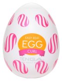Masturbator jajko spirale Tenga Egg Curl Single Masturbator jajko spirale Tenga Egg Curl Single
