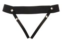 Wibrujące przedłużenie penisa strap on na szalkach Wibrujące przedłużenie penisa strap on na szalkach