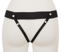 Wibrujące przedłużenie penisa strap on na szalkach Wibrujące przedłużenie penisa strap on na szalkach
