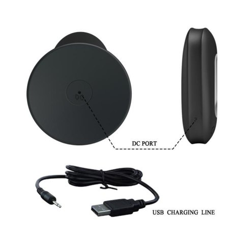 Korek analny silikonowy gładki wibrujący 11 cm Korek analny silikonowy gładki wibrujący 11 cm