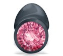 Korek analny z kryształem dorcel geisha plug m 8cm Korek analny z kryształem dorcel geisha plug m 8cm