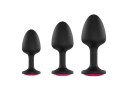 Korek analny z kryształem dorcel geisha plug m 8cm Korek analny z kryształem dorcel geisha plug m 8cm