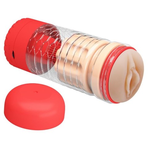 Masturbator sztuczna pochwa wibrujący stymulator Masturbator sztuczna pochwa wibrujący stymulator