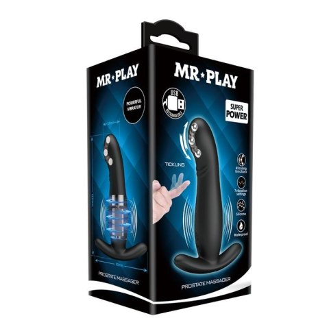 Stymulator masażer wibrator prostaty 12cm 7 trybów Stymulator masażer wibrator prostaty 12cm 7 trybów