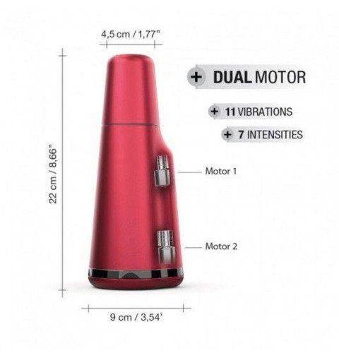 Wibrujący masturbator dorcel deep sense 11 trybów Wibrujący masturbator dorcel deep sense 11 trybów