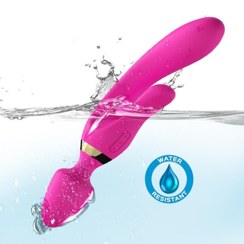 Masażer różdżka wibrator królik 9 trybów 23 cm sex Masażer różdżka wibrator królik 9 trybów 23 cm sex