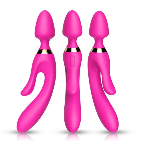 Masażer różdżka wibrator królik 9 trybów 23 cm sex Masażer różdżka wibrator królik 9 trybów 23 cm sex