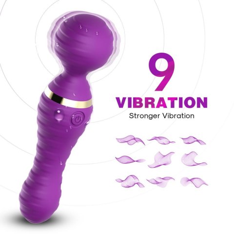 Masażer wibrator łechtaczkowy różdżka 9 tryb 19cm Masażer wibrator łechtaczkowy różdżka 9 tryb 19cm