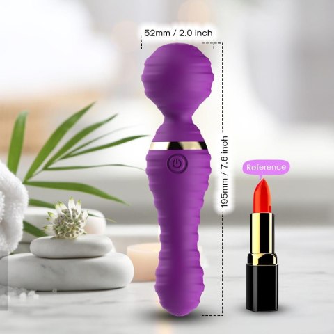 Masażer wibrator łechtaczkowy różdżka 9 tryb 19cm Masażer wibrator łechtaczkowy różdżka 9 tryb 19cm