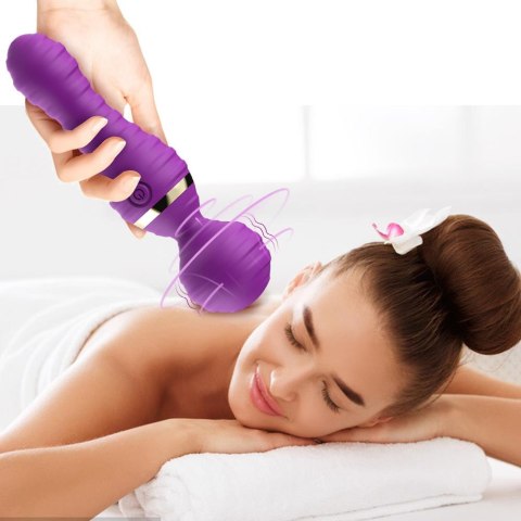 Masażer wibrator łechtaczkowy różdżka 9 tryb 19cm Masażer wibrator łechtaczkowy różdżka 9 tryb 19cm