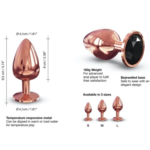Ozdobny korek analny metal dorcel diamond plug 9cm Ozdobny korek analny metal dorcel diamond plug 9cm