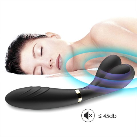 Podwójny wibrator masażer stymulator 9 trybów 19cm Podwójny wibrator masażer stymulator 9 trybów 19cm