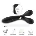 Podwójny wibrator masażer stymulator 9 trybów 19cm Podwójny wibrator masażer stymulator 9 trybów 19cm