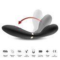 Podwójny wibrator masażer stymulator 9 trybów 19cm Podwójny wibrator masażer stymulator 9 trybów 19cm