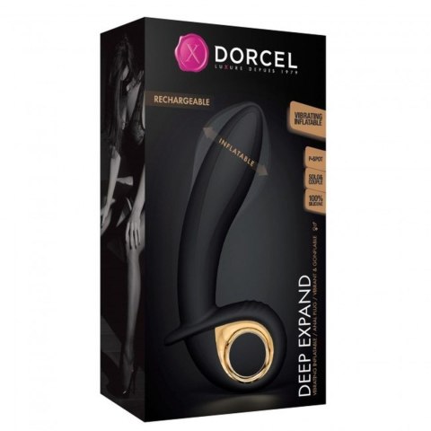 Pompowany wibrator dorcel deep expand 16cm 10 tryb Pompowany wibrator dorcel deep expand 16cm 10 tryb