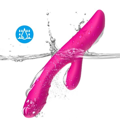 Wibrator króliczek podgrzewany ciepły 9 tryb 22 cm Wibrator króliczek podgrzewany ciepły 9 tryb 22 cm