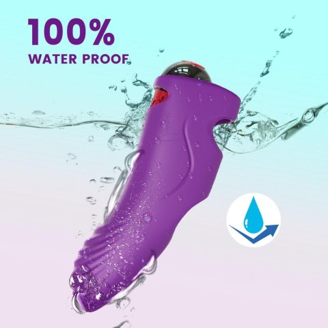 Wibrator punktu g na palec nakładka 9 trybów 11 cm Wibrator punktu g na palec nakładka 9 trybów 11 cm