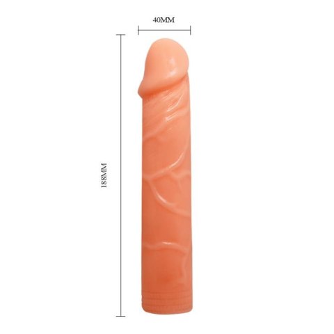 Dildo elastyczne giętkie realistyczny wygląd 19 cm Dildo elastyczne giętkie realistyczny wygląd 19 cm