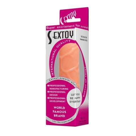 Dildo elastyczne giętkie realistyczny wygląd 19 cm Dildo elastyczne giętkie realistyczny wygląd 19 cm