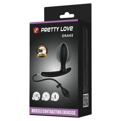 Korek analny plug z wibracjami pompowany stymulacja analna prostaty Korek analny plug z wibracjami pompowany stymulacja analna prostaty