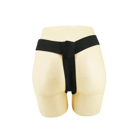 Majtki na szelkach z zakrzywionym dildo 16,8 cm Majtki na szelkach z zakrzywionym dildo 16,8 cm