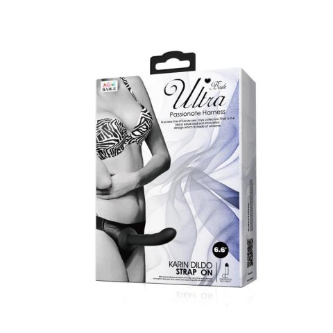 Majtki na szelkach z zakrzywionym dildo 16,8 cm Majtki na szelkach z zakrzywionym dildo 16,8 cm