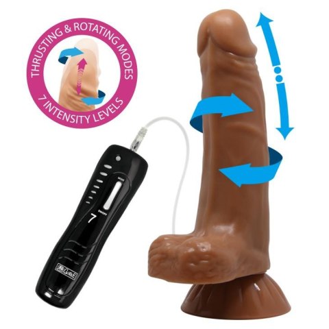 Miękkie realistyczne dildo z wibracjami 18,5 cm Miękkie realistyczne dildo z wibracjami 18,5 cm