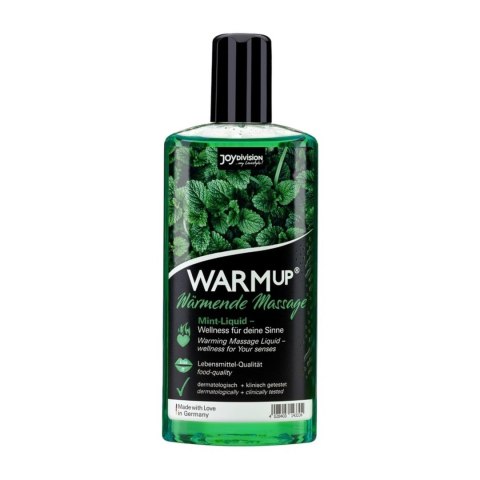 Olejek do masażu erotycznego rozgrzewa mięta 150ml Olejek do masażu erotycznego rozgrzewa mięta 150ml