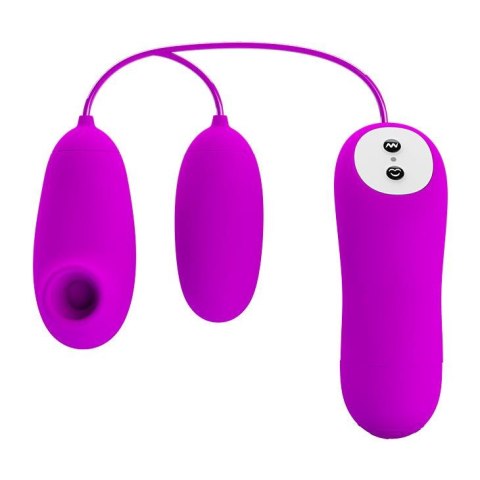PRETTY LOVE - SUCTION & VIBRO-BULLETS, 12 vibration functions 12 sucking functions PRETTY LOVE - SUCTION & VIBRO-BULLETS, 12 vibration functions 12 sucking functions