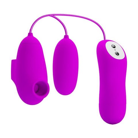 PRETTY LOVE - SUCTION & VIBRO-BULLETS, 12 vibration functions 12 sucking functions PRETTY LOVE - SUCTION & VIBRO-BULLETS, 12 vibration functions 12 sucking functions
