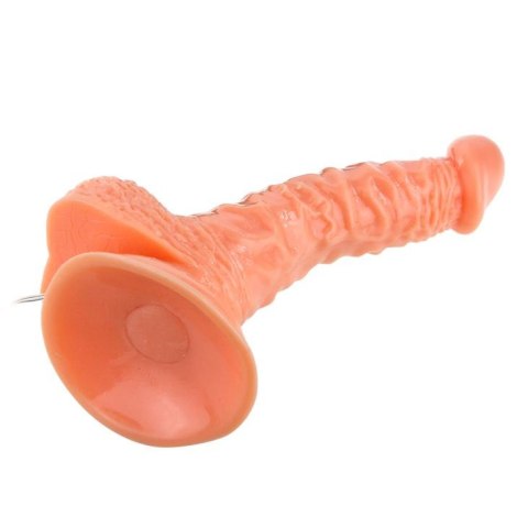 Wibrujący żylasty realistyczny penis z przyssawką Wibrujący żylasty realistyczny penis z przyssawką