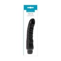 Zgrabny wibrator z wygiętą główką jak penis 23cm Zgrabny wibrator z wygiętą główką jak penis 23cm