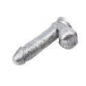 Dildo realistyczne członek jądram przyssawka 19 cm Dildo realistyczne członek jądram przyssawka 19 cm