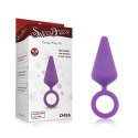 Korek analny zatyczka plug do pupy z uchwytem 10cm Korek analny zatyczka plug do pupy z uchwytem 10cm