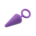 Korek analny zatyczka plug do pupy z uchwytem 10cm Korek analny zatyczka plug do pupy z uchwytem 10cm