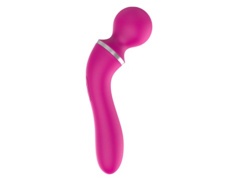 Masażer łechtaczki wibrator 2w1 10+10 trybów 19cm Masażer łechtaczki wibrator 2w1 10+10 trybów 19cm