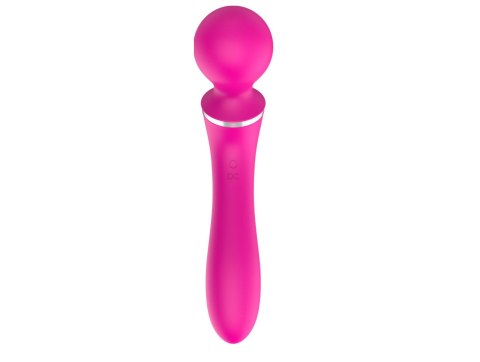 Masażer łechtaczki wibrator 2w1 10+10 trybów 19cm Masażer łechtaczki wibrator 2w1 10+10 trybów 19cm