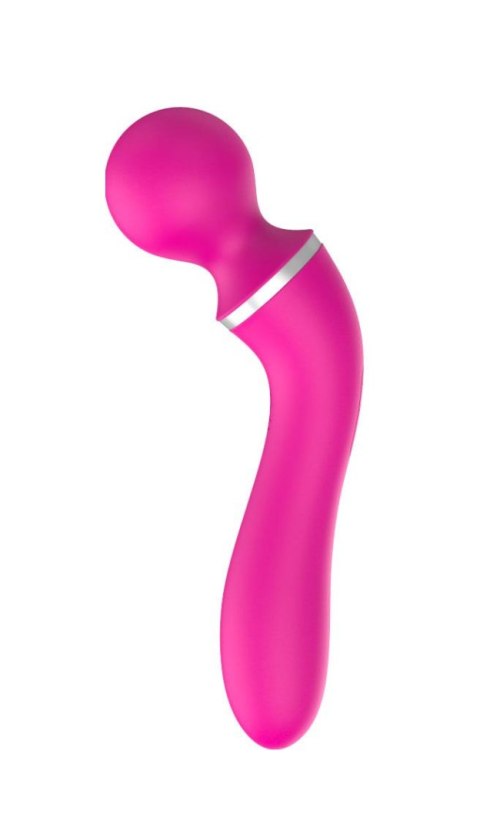 Masażer łechtaczki wibrator 2w1 10+10 trybów 19cm Masażer łechtaczki wibrator 2w1 10+10 trybów 19cm