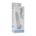 Silikonowe żelowe żylaste dildo z przyssawką 22 cm Silikonowe żelowe żylaste dildo z przyssawką 22 cm
