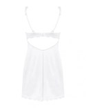 Bielizna-Amor Blanco koszulka i stringi biały L/XL Bielizna-Amor Blanco koszulka i stringi biały L/XL