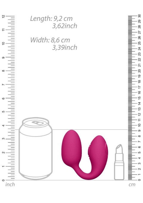 Masażer Stymulator Dla Par Aika - Pink Masażer Stymulator Dla Par Aika - Pink