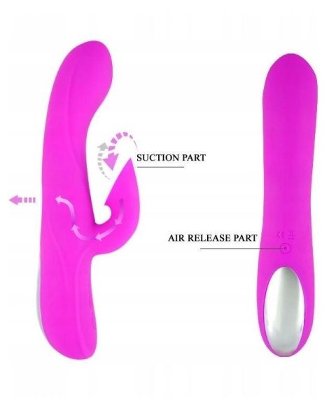 Wibrator króliczek bezdotykowy masażer 12tryb 20cm Wibrator króliczek bezdotykowy masażer 12tryb 20cm