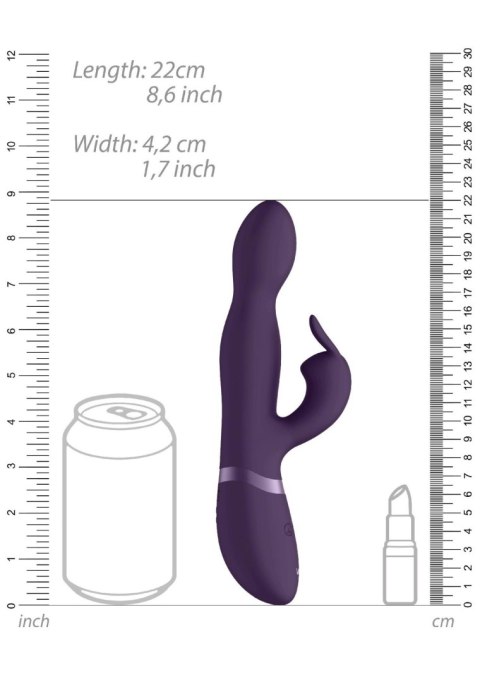 Wibrator królik - 360degrees Rabbit - Purple Wibrator królik - 360degrees Rabbit - Purple