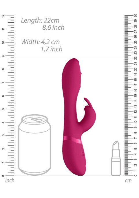 Wibrator masażer - Spinning G-spot Rabbit - Pink Wibrator masażer - Spinning G-spot Rabbit - Pink