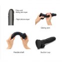 Dildo realistyczne sliding skin black s Dildo realistyczne sliding skin black s