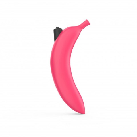 Dildo wibrujący różowy zakrzywiony banan silikon Dildo wibrujący różowy zakrzywiony banan silikon
