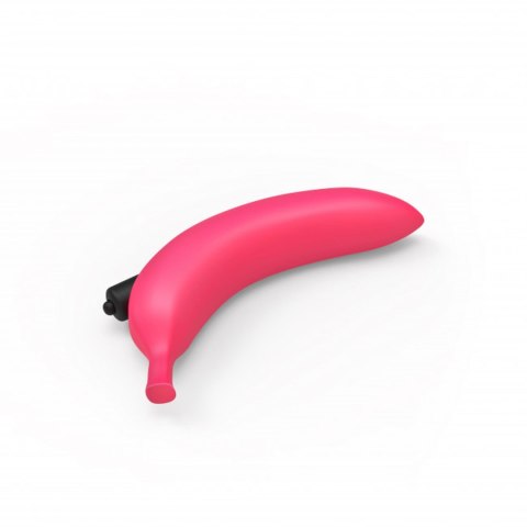 Dildo wibrujący różowy zakrzywiony banan silikon Dildo wibrujący różowy zakrzywiony banan silikon