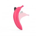 Dildo wibrujący różowy zakrzywiony banan silikon Dildo wibrujący różowy zakrzywiony banan silikon